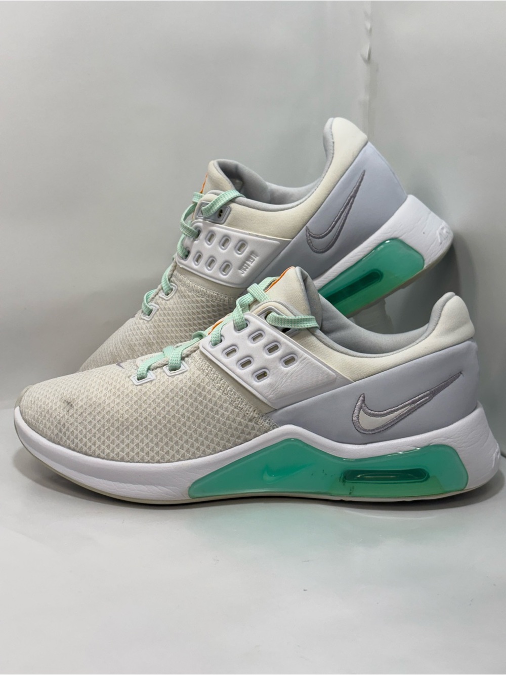 Nike Air Max Bella TR 4 Women's Size 7.5 White/Teal Training Shoe CW3398-101